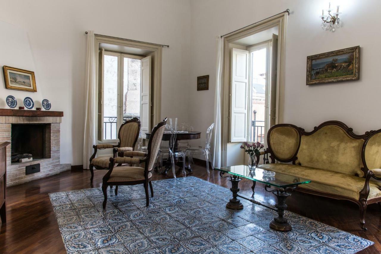 Appartamento Palazzo Pace Al Cassaro Palermo Dış mekan fotoğraf